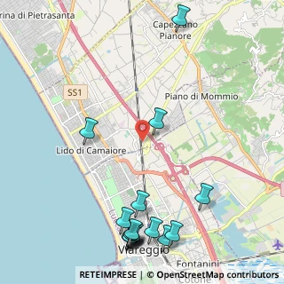 Mappa Via delle Cateratte, 55041 Camaiore LU, Italia (2.97188)