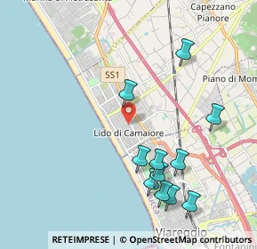 Mappa Via Vittorio Veneto, 55041 Camaiore LU, Italia (2.24)