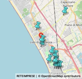 Mappa Via Vittorio Veneto, 55041 Camaiore LU, Italia (2.2625)