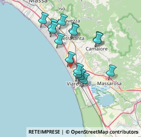 Mappa Via Vittorio Veneto, 55041 Camaiore LU, Italia (6.356)