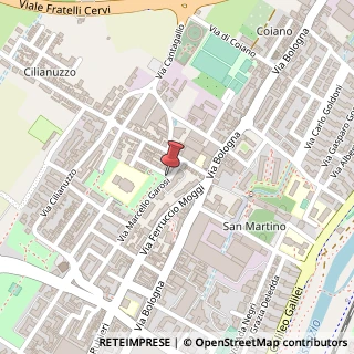 Mappa Via Lanciotto Ballerini, 12, 59100 Prato, Prato (Toscana)