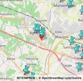 Mappa Via Ticino, 51031 Agliana PT, Italia (3.07813)