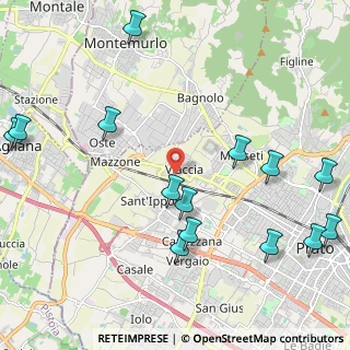 Mappa Via Ferdinando Palasciano, 59100 Maliseti PO, Italia (2.77357)