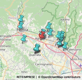Mappa Via Don Giovanni Bosco, 51031 Agliana PT, Italia (5.942)