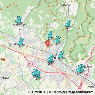 Mappa Via Volturno, 59100 Prato PO, Italia (4.96846)