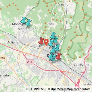 Mappa Via Volturno, 59100 Prato PO, Italia (2.78636)