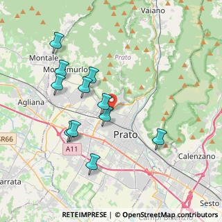 Mappa Via Volturno, 59100 Prato PO, Italia (3.80273)