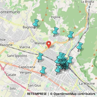 Mappa Via Volturno, 59100 Prato PO, Italia (2.101)