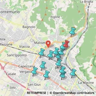 Mappa Via Volturno, 59100 Prato PO, Italia (2.07067)