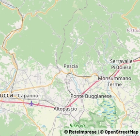 Mappa 51017 Pescia PT, Italia (6.948)