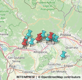 Mappa Via di Collecchio, 51017 Pescia PT, Italia (9.64615)