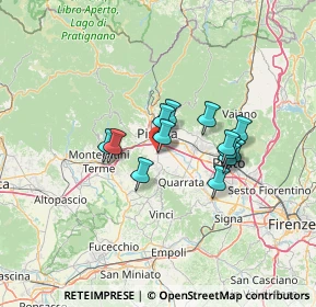 Mappa Masiano, 51100 Pistoia PT, Italia (10.14385)