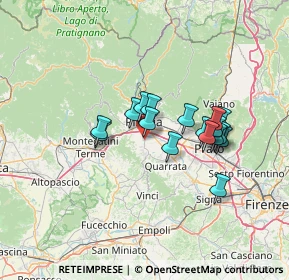 Mappa Masiano, 51100 Pistoia PT, Italia (10.99235)