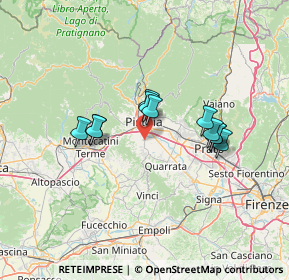 Mappa Masiano, 51100 Pistoia PT, Italia (11.11182)