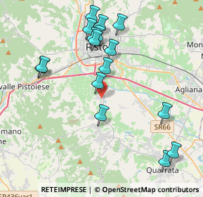 Mappa Masiano, 51100 Pistoia PT, Italia (4.34063)