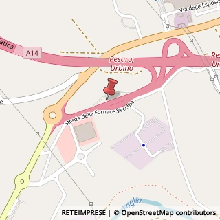 Mappa 61122 Fornace Vecchia PU, Italia, 61122 Pesaro, Pesaro e Urbino (Marche)