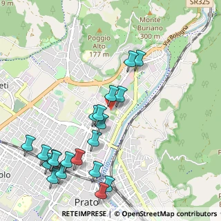 Mappa Via Bologna, 59100 Prato PO, Italia (1.26)