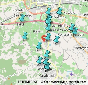 Mappa Via Vecchia Casalina, 51100 Pistoia PT, Italia (1.914)