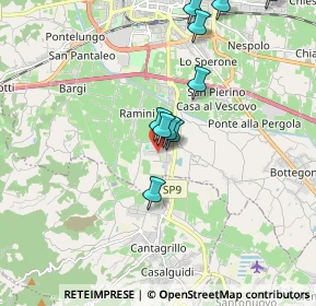 Mappa Via Vecchia Casalina, 51100 Pistoia PT, Italia (2.39538)