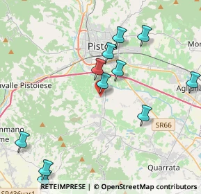 Mappa Via Vecchia Casalina, 51100 Pistoia PT, Italia (4.61)