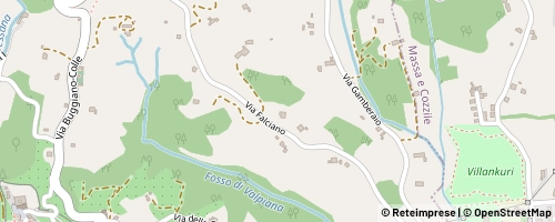 Mappa Buggiano