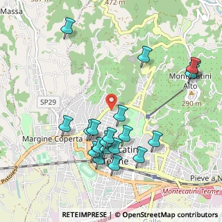Mappa Viale Carristi D'Italia, 51016 Montecatini Terme PT, Italia (1.1)