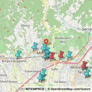 Mappa Viale Carristi D'Italia, 51016 Montecatini Terme PT, Italia (2.69188)