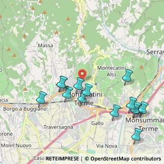 Mappa Viale Carristi D'Italia, 51016 Montecatini Terme PT, Italia (2.33643)