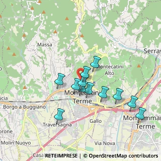 Mappa Viale Carristi D'Italia, 51016 Montecatini Terme PT, Italia (1.62333)