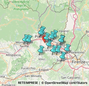 Mappa Via di Sant'Angiolo, 51100 Pistoia PT, Italia (9.622)