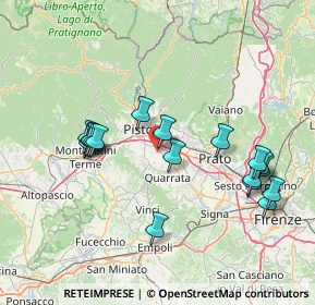 Mappa Via di Sant'Angiolo, 51100 Pistoia PT, Italia (15.65778)