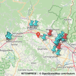 Mappa Via di Sant'Angiolo, 51100 Pistoia PT, Italia (9.919)