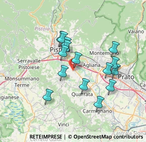 Mappa Via di Sant'Angiolo, 51100 Pistoia PT, Italia (6.37733)