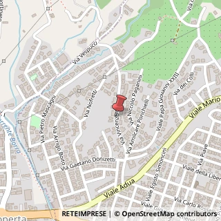 Mappa Via Vincenzo Bellini,  39, 51016 Montecatini Terme, Pistoia (Toscana)