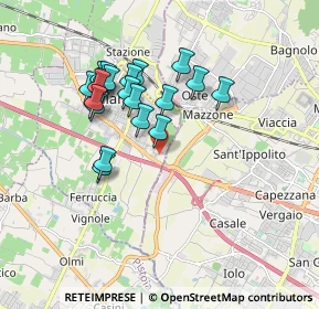 Mappa Via Enrico Fermi, 51031 Agliana PT, Italia (1.629)
