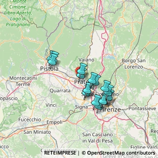 Mappa Via Arno, 59100 Prato PO, Italia (11.85333)