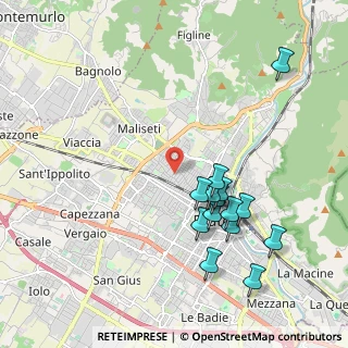 Mappa Via Arno, 59100 Prato PO, Italia (2.09429)