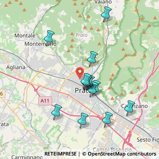 Mappa Via Ofanto, 59100 Prato PO, Italia (3.63769)