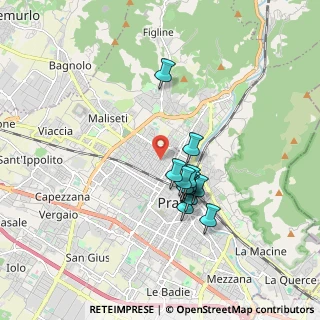 Mappa Via Ofanto, 59100 Prato PO, Italia (1.445)