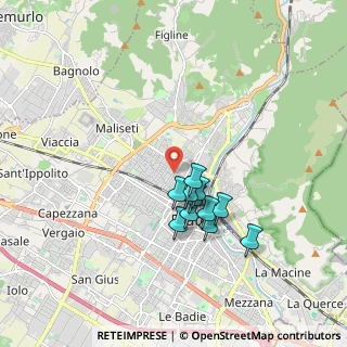 Mappa Via Ofanto, 59100 Prato PO, Italia (1.46818)