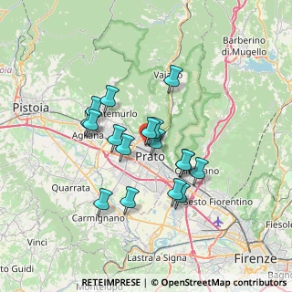 Mappa Via Ofanto, 59100 Prato PO, Italia (5.84706)