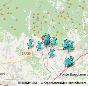 Mappa Via degli Ammannati, 51017 Pescia PT, Italia (3.32938)