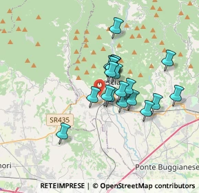 Mappa Via degli Ammannati, 51017 Pescia PT, Italia (2.6185)