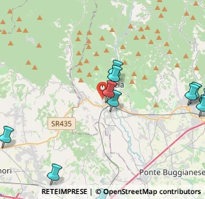 Mappa Via degli Ammannati, 51017 Pescia PT, Italia (5.30545)