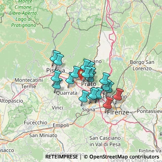Mappa Via Augusto Alfani, 59100 Prato PO, Italia (9.4785)