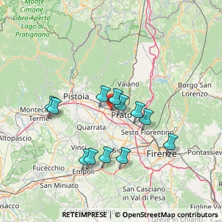 Mappa Via Augusto Alfani, 59100 Prato PO, Italia (13.98417)
