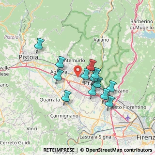 Mappa Via Augusto Alfani, 59100 Prato PO, Italia (5.97154)