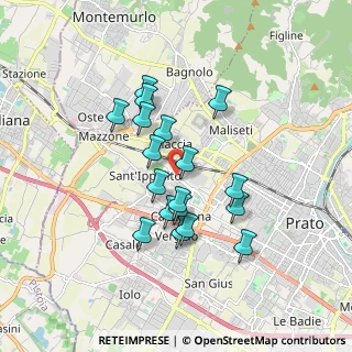Mappa Via Augusto Alfani, 59100 Prato PO, Italia (1.49)