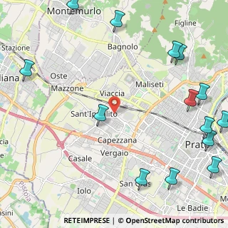 Mappa Via Augusto Alfani, 59100 Prato PO, Italia (3.34071)