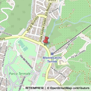 Mappa Via Alessandro Volta, 10, 51016 Montecatini Terme, Pistoia (Toscana)